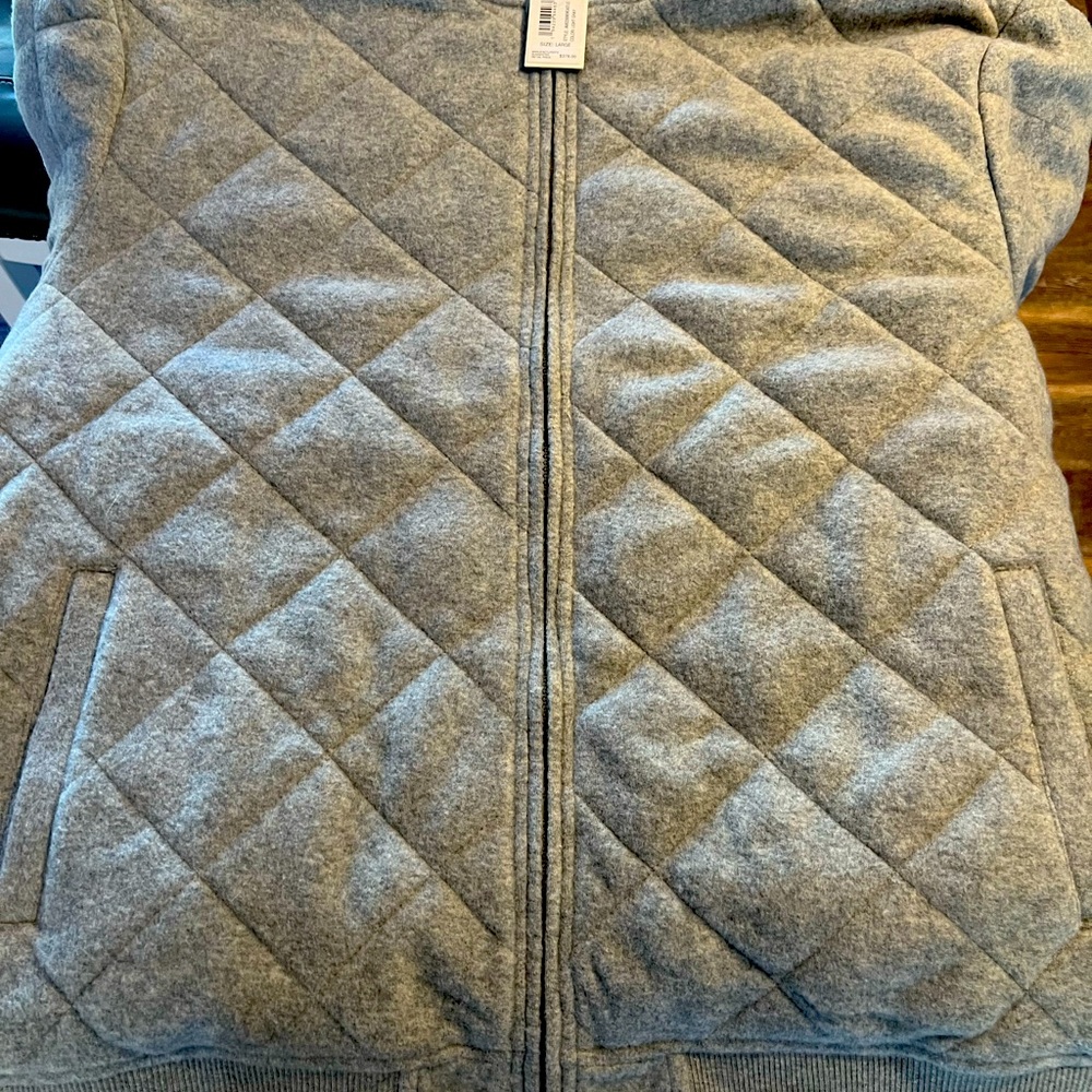 Johnnie-O Quilted Lined Jacket Large